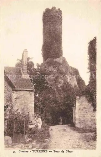 AK / Ansichtskarte Turenne Brive-la-Gaillarde 19 Correze Tour de Cesar