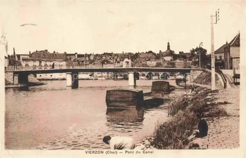 AK / Ansichtskarte VIERZON 18 Cher Pont du Canal