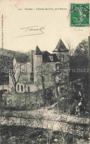 AK / Ansichtskarte Beynat Brive-la-Gaillarde 19 Correze Chateau de Cors