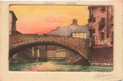 AK / Ansichtskarte VIENNE  Vienne-sur-le-Rhone 38 Isere Le Vieux Pont sur la Gere