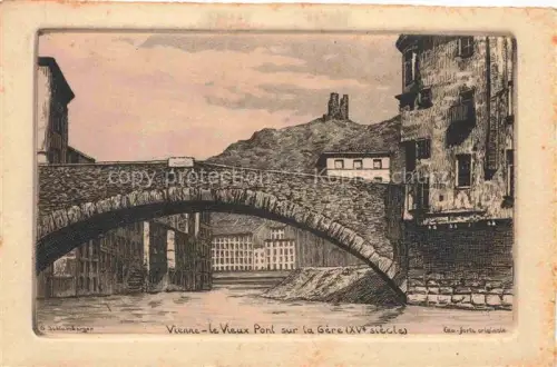 AK / Ansichtskarte VIENNE  Vienne-sur-le-Rhone 38 Isere Le Vieux Pont sur la Gere