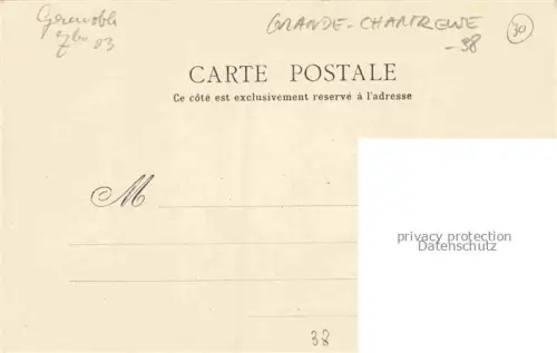 AK / Ansichtskarte Grande Chartreuse Saint-Pierre-de-Chartreuse GRENOBLE 38 Isere Dom Jacques Dom Louis Paul Evenements de la Grande Chartreuse