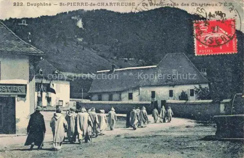 AK / Ansichtskarte St-Pierre-de-Chartreuse Saint-Pierre-de-Chartreuse 38 Isere Le Promenade des Chartreux