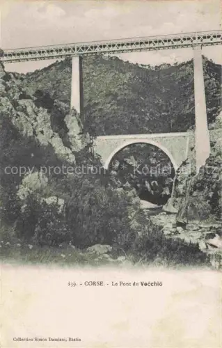 AK / Ansichtskarte CORSE  Corte Ile de Korsika Le Pont du Vecchio