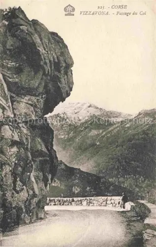 AK / Ansichtskarte Vizzavona CORTE 2B Haute-Corse Passage du Col