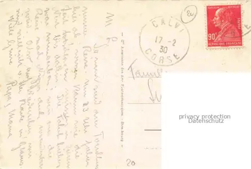 AK / Ansichtskarte Calvi 2B Haute-Corse Vue prise de la Plage