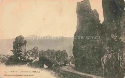 AK / Ansichtskarte CORSE  Corte Ile de Korsika Calanches de Piana
