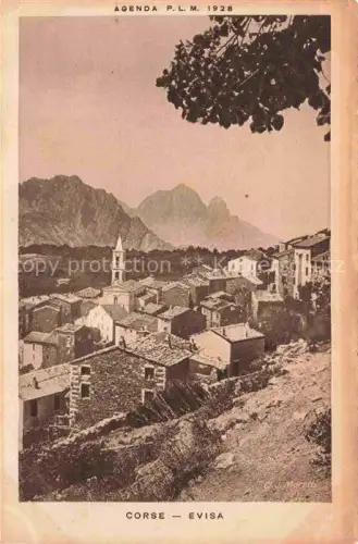 AK / Ansichtskarte Evisa 2A Corse-du-Sud Panorama