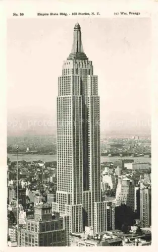 AK / Ansichtskarte NEW YORK City USA Empire State Bldg