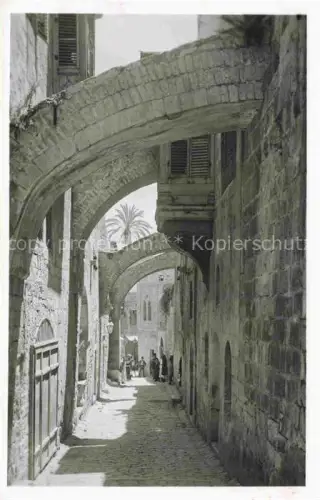 AK / Ansichtskarte Jerusalem  Yerushalayim Israel Via Dolorosa