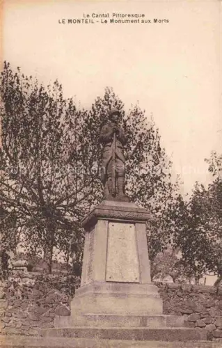 AK / Ansichtskarte Le Monteil MAURIAC 15 Cantal Le Monument aux Morts