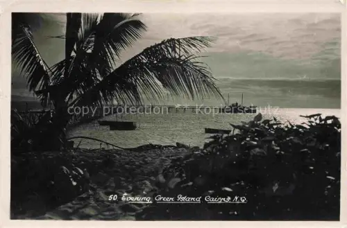 AK / Ansichtskarte Cairns Queensland Australia Everting Green Island