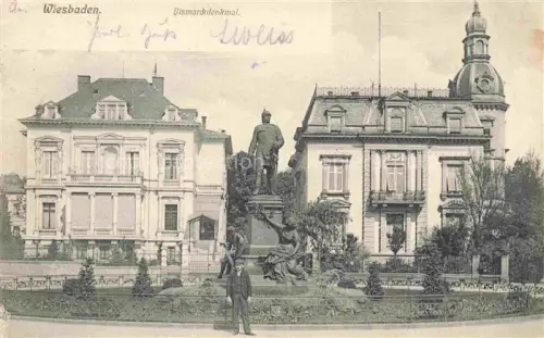 AK / Ansichtskarte WIESBADEN Bismarckdenkmal