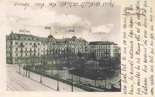 AK / Ansichtskarte WIESBADEN Hotel Rose