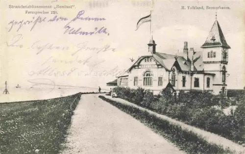 AK / Ansichtskarte BREMERHAVEN Strandetablissement Seelust