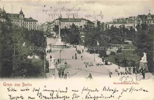 AK / Ansichtskarte BERLIN  CITY Belle-Alliance-Platz Denkmal