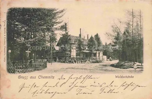 AK / Ansichtskarte CHEMNITZ Sachsen Waldschaenke