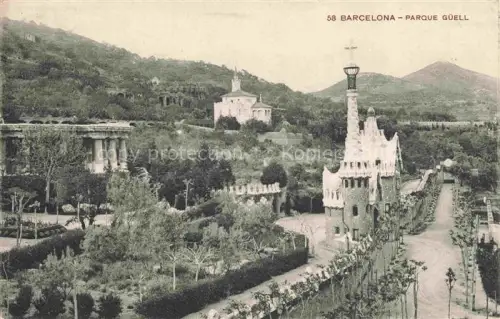AK / Ansichtskarte BARCELONA Cataluna ES Parque Gueell