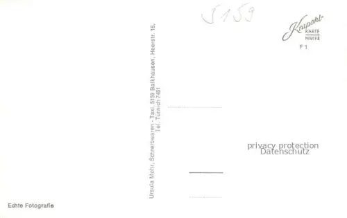 AK / Ansichtskarte Balkhausen Tuernich Kerpen Rhein-Erft NRW Erfthalle Rochus-Kirche Marktplatz Marienkapelle Erftpartie