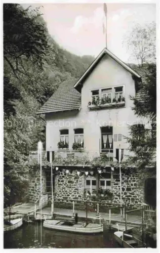 AK / Ansichtskarte Trechtingshausen Mainz-Bingen Rheinland-Pfalz Waldrestaurant Letzte Muehle im Morgenbachtal