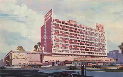 AK / Ansichtskarte LAS VEGAS Nevada USA Fremont Hotel and Casino Illustration