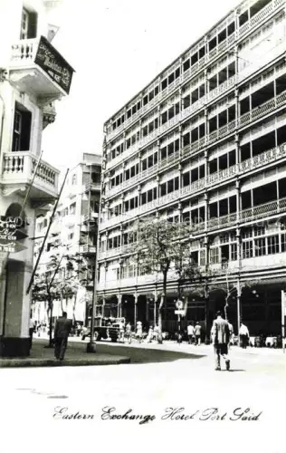 AK / Ansichtskarte PORT-SAID Bur Sa id Egypt Eastern Exchange Hotel
