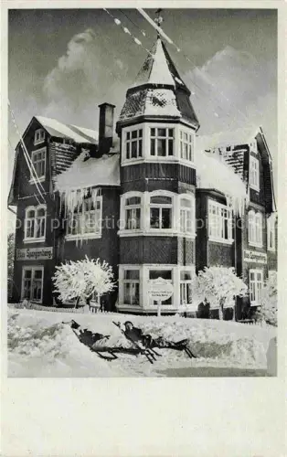 AK / Ansichtskarte Oberhof  Thueringen Haus Spangenberg