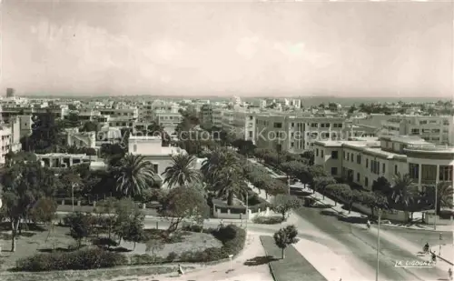 AK / Ansichtskarte RABAT  Maroc Office Chérifien des Phosphates et Avenue Urbain Blanc