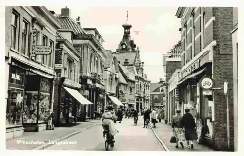 AK / Ansichtskarte Winschoten Winschooten Groningen NL Langestraat