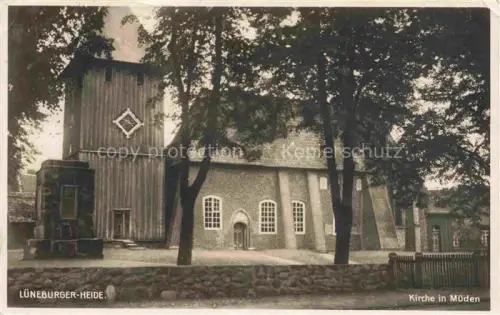 AK / Ansichtskarte Mueden oertze Fassberg CELLE Niedersachsen Kirche