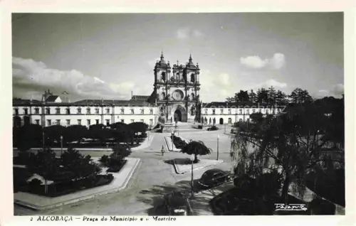AK / Ansichtskarte Alcobaca PT Parca do Municipio e Mostreiro