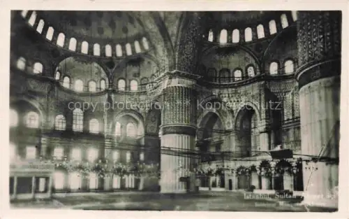 AK / Ansichtskarte ISTANBUL Constantinopel TK Sultan Ahmet Moschee