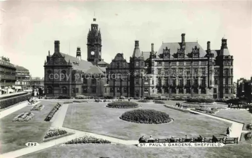 AK / Ansichtskarte Sheffield  UK St Paul's Gardens
