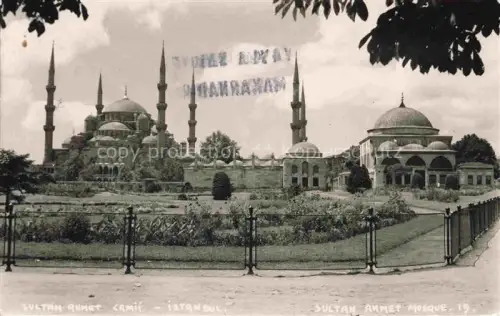 AK / Ansichtskarte ISTANBUL Constantinopel TK Sultan Ahmet Mosque