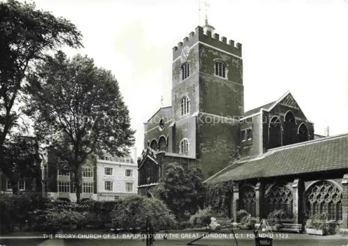 AK / Ansichtskarte LONDON  UK The Priory Church of St Bartolomew