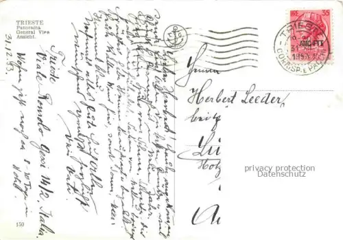 AK / Ansichtskarte TRIESTE Triest IT Panorama