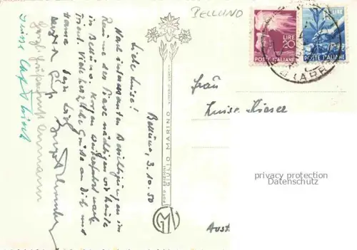 AK / Ansichtskarte Belluno Veneto IT Panorama col Sacro Piave