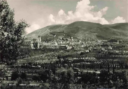 AK / Ansichtskarte Assisi Perugia Umbria IT Panorama