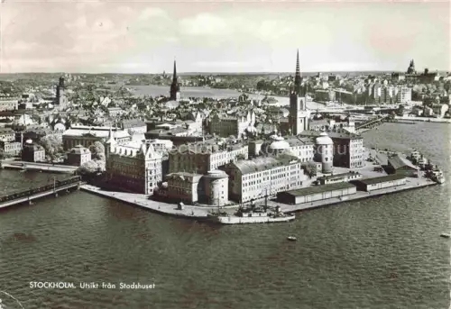AK / Ansichtskarte STOCKHOLM  Sweden Utsikt fran Stadshuset