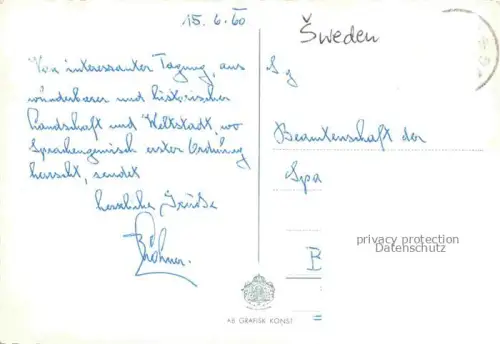 AK / Ansichtskarte STOCKHOLM  Sweden Utsikt fran Stadshuset