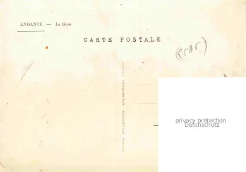 AK / Ansichtskarte Andance Tournon 07 Ardeche La Gare