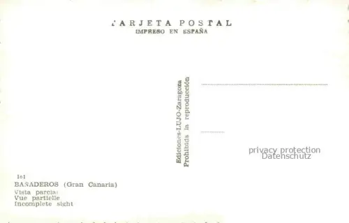 AK / Ansichtskarte Banaderos Las Palmas Gran Canaria ES Vista parcial