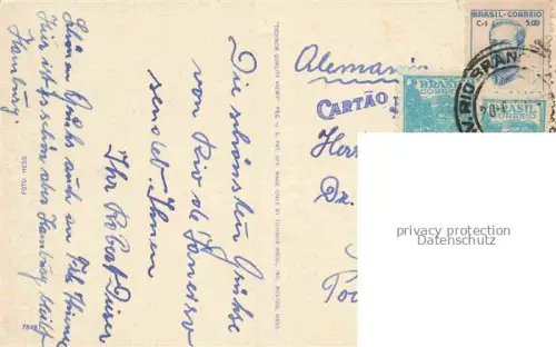 AK / Ansichtskarte RIO DE JANEIRO Brazil Praca Paris Gloria e o Pao de Acucar 