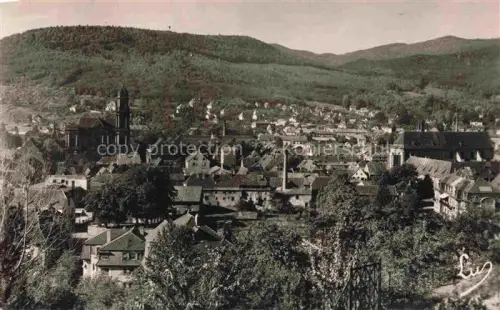 AK / Ansichtskarte Guebwiller Elsass 68 Haut-Rhin Vue sur Notre Dame et les Dominicains