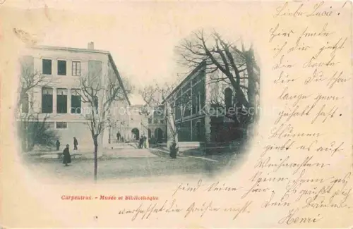 AK / Ansichtskarte Carpentras 84 Vaucluse Musée et Bibliothèque