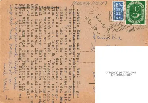 AK / Ansichtskarte ROSENHEIM  Bayern Ludwigsplatz