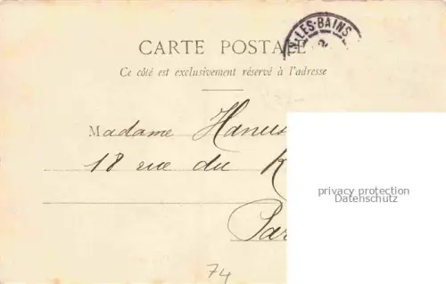 AK / Ansichtskarte CHAMONIX BONNEVILLE 74 Haute-Savoie Passage Mer de glace