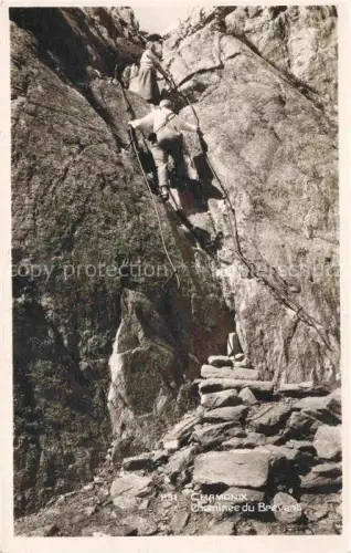 AK / Ansichtskarte CHAMONIX BONNEVILLE 74 Haute-Savoie Cheminee Brevenc