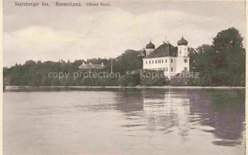 AK / Ansichtskarte Starnbergersee Starnberg Bayern Ammerland Schloss Pocci