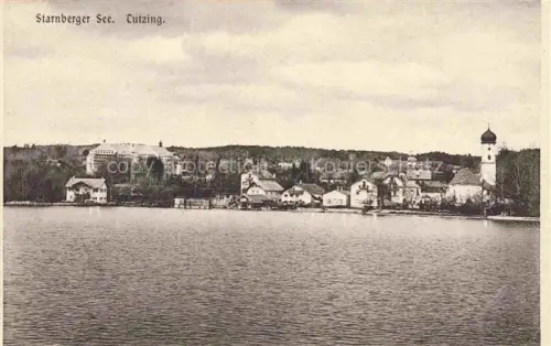 AK / Ansichtskarte Starnbergersee Starnberg Bayern Tutzing Panorama